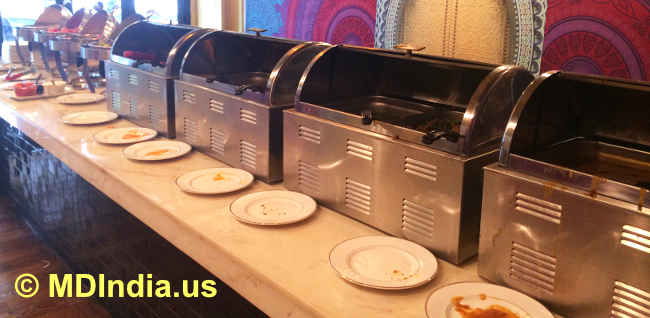 Indian LunchBuffet Counter image © MDIndia.us