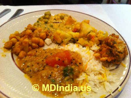 Channa Masala, Dal Tadka image image © MDIndia.us