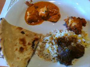 Flavors of India Chicken Tikka Masala, Naan Bread