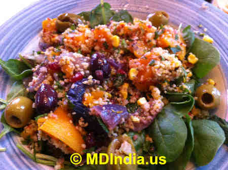 Nando's Peri Peri Butternut Squash Salad