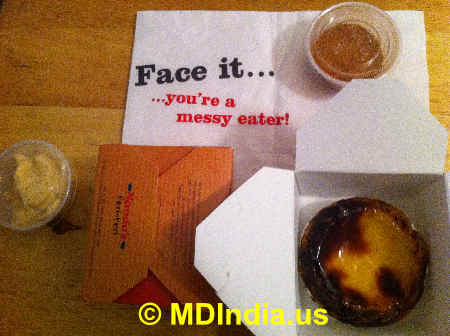 Nando's Peri Peri Naughty Natas Dessert