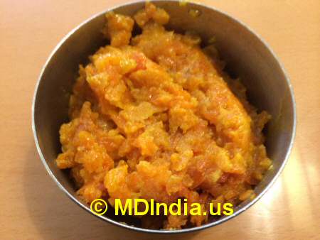 Bethesda Curry Kitchen Gajar Halwa © MDIndia.us