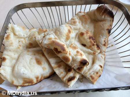 Kadhai Bethesda Naan Bread © MDIndia.us