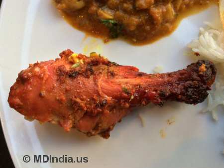 Tandoori Nights Bethesda Tandoori Chicken © MDIndia.us