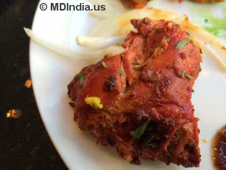 Tandoori Nights Bethesda Tandoori Chicken © MDIndia.us