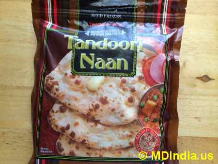 Trader Joe's Annapolis Tandoori Naan Packet