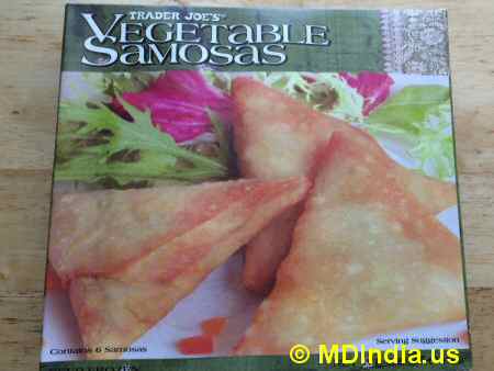 Trader Joe's Annapolis Vegetable Samosa