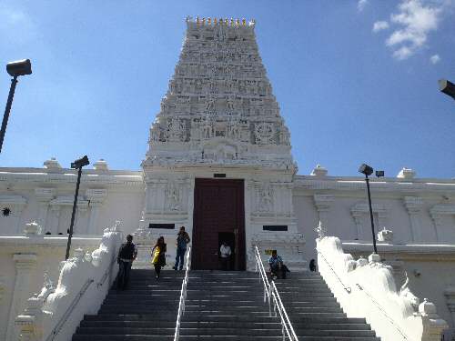 Sri Siva Vishnu Temple MD Entrance - ©  MDIndia.us