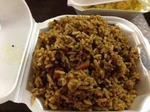 Sri Siva Vishnu Temple Tamarind Rice - © MDIndia.us